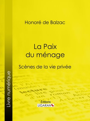 cover image of La Paix du ménage